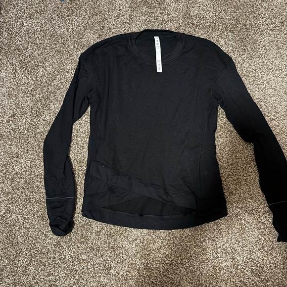 lululemon athletica Tops - Lululemon Cross Nulu Longsleeve